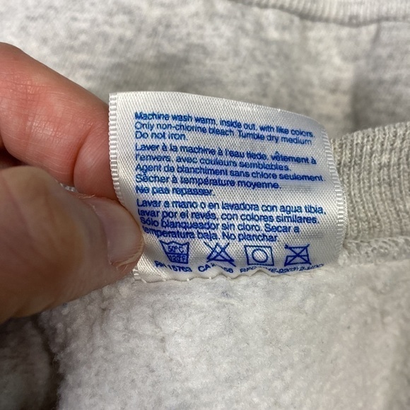 Vintage Hanes Activewear Grandmas Are Special Gray Crewneck Sweatshirt Large - Picture 5 of 10